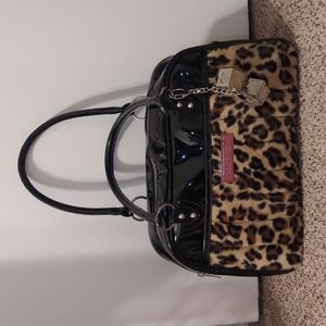 Lux De Ville leopard Sin City Motor Tote